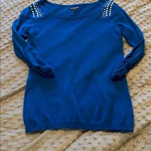 Embellished Sweater Top